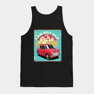 Retro Vintage Automotive Tin Sign Tank Top